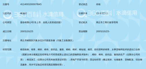 商丘市銀河棉業股份